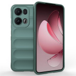 Подсилен силиконов гръб на ленти за Oppo Reno 13 Pro 5G - зелен