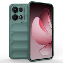 Подсилен силиконов гръб на ленти за Oppo Reno 13 Pro 5G - зелен