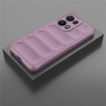 Подсилен силиконов гръб на ленти за Oppo Reno 13 Pro 5G - лилав - 1