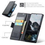 Кожен калъф страничен flip марка CASEME за Oppo Reno 13F 5G – черен - 0 Кожен калъф страничен flip марка CASEME за Oppo Reno 13F 5G – черен - 0