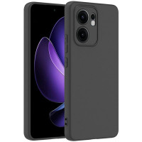 Силиконов гръб за Oppo Reno 13F 5G - черен