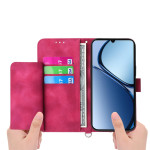Кожен калъф тип портмоне с мандала за OPPO Reno 14F - ярко розов - 2 Кожен калъф тип портмоне с мандала за OPPO Reno 14F - ярко розов - 2