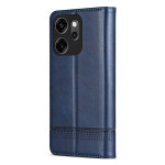 Кожен калъф страничен flip марка AZNS за OPPO Reno 14F – тъмно син - 3 Кожен калъф страничен flip марка AZNS за OPPO Reno 14F – тъмно син - 3