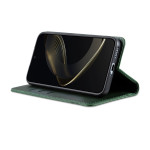 Кожен калъф страничен flip марка AZNS за OPPO Reno 14F – тъмно зелен - 3 Кожен калъф страничен flip марка AZNS за OPPO Reno 14F – тъмно зелен - 3