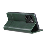 Кожен калъф страничен flip марка AZNS за OPPO Reno 14F – тъмно зелен - 0 Кожен калъф страничен flip марка AZNS за OPPO Reno 14F – тъмно зелен - 0