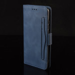 Кожен калъф тип портмоне с магнитна закопчалка за OPPO Reno 14F - тъмно син - 0 Кожен калъф тип портмоне с магнитна закопчалка за OPPO Reno 14F - тъмно син - 0