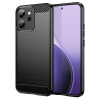 Силиконов гръб Rugged Armor за OPPO Reno 14F - черен