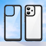 Силиконов гръб Rugged Armor за OPPO Reno 14F - черна рамка - 3