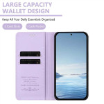 Кожен калъф тип портмоне с пеперуди за OPPO Reno 16 Pro 5G - лилав - 1 Кожен калъф тип портмоне с пеперуди за OPPO Reno 16 Pro 5G - лилав - 1