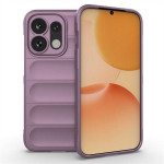 Подсилен силиконов гръб на ленти за OPPO Reno 16 Pro 5G - лилав