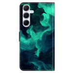 Калъф страничен флип за Samsung Galaxy А17 5G/A26 5G - зелен дим - 0 Калъф страничен флип за Samsung Galaxy А17 5G/A26 5G - зелен дим - 0
