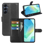 Кожен калъф тип портмоне за Samsung Galaxy А17 5G - черен - 2 Кожен калъф тип портмоне за Samsung Galaxy А17 5G - черен - 2