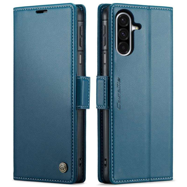 Кожен калъф страничен flip марка CASEME за Samsung Galaxy А17 5G – син Кожен калъф страничен flip марка CASEME за Samsung Galaxy А17 5G – син