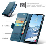 Кожен калъф страничен flip марка CASEME за Samsung Galaxy А17 5G – син - 0 Кожен калъф страничен flip марка CASEME за Samsung Galaxy А17 5G – син - 0