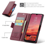 Кожен калъф страничен flip марка CASEME за Samsung Galaxy А17 5G – винено червен - 0 Кожен калъф страничен flip марка CASEME за Samsung Galaxy А17 5G – винено червен - 0