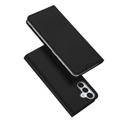 Тънък калъф страничен flip марка DUX DUCIS за Samsung Galaxy А17 5G – черен