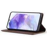 Кожен калъф тип портмоне марка LC.IMEEKE за Samsung Galaxy А17 5G - кафяв - 1 Кожен калъф тип портмоне марка LC.IMEEKE за Samsung Galaxy А17 5G - кафяв - 1