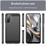 Силиконов гръб Rugged Armor за Samsung Galaxy А17 5G - черен - 1