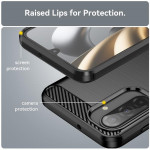 Силиконов гръб Rugged Armor за Samsung Galaxy А17 5G - черен - 0