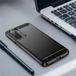 Силиконов гръб Rugged Armor за Samsung Galaxy А17 5G - черен - 2