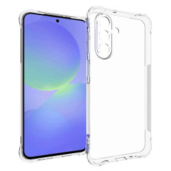 Силиконов гръб с подсилени ръбове за Samsung Galaxy А17 5G - прозрачен