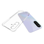 Силиконов гръб с подсилени ръбове за Samsung Galaxy А17 5G - прозрачен - 0