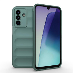 Подсилен силиконов гръб на ленти за Samsung Galaxy А17 5G - зелен