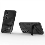 Хибриден гръб със стойка марка BIBERCAS за Samsung Galaxy A26 5G - черен - 2