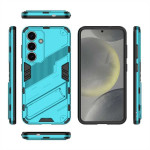 Хибриден гръб със стойка марка BIBERCAS за Samsung Galaxy A26 5G - светло син - 1