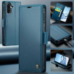Кожен калъф страничен flip марка CASEME за Samsung Galaxy A26 5G – син - 2 Кожен калъф страничен flip марка CASEME за Samsung Galaxy A26 5G – син - 2