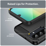 Силиконов гръб Rugged Armor за Samsung Galaxy A26 5G - черен - 0