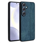Силиконов гръб с покритие от кожа марка AZNS за Samsung Galaxy A27 5G - зелен Силиконов гръб с покритие от кожа марка AZNS за Samsung Galaxy A27 5G - зелен