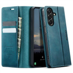 Кожен калъф страничен flip марка CASEME за Samsung Galaxy A27 5G – тюркоазен - 2 Кожен калъф страничен flip марка CASEME за Samsung Galaxy A27 5G – тюркоазен - 2