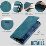 Кожен калъф страничен flip марка CASEME за Samsung Galaxy A27 5G – тюркоазен - 3 Кожен калъф страничен flip марка CASEME за Samsung Galaxy A27 5G – тюркоазен - 3