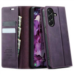 Кожен калъф страничен flip марка CASEME за Samsung Galaxy A27 5G – лилав - 4 Кожен калъф страничен flip марка CASEME за Samsung Galaxy A27 5G – лилав - 4