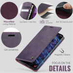 Кожен калъф страничен flip марка CASEME за Samsung Galaxy A27 5G – лилав - 3 Кожен калъф страничен flip марка CASEME за Samsung Galaxy A27 5G – лилав - 3