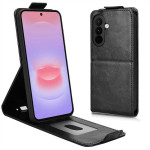 Кожен калъф flip за Samsung Galaxy A27 5G - черен Кожен калъф flip за Samsung Galaxy A27 5G - черен