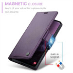 Кожен калъф страничен flip марка CASEME за Samsung Galaxy A36 5G – лилав - 1 Кожен калъф страничен flip марка CASEME за Samsung Galaxy A36 5G – лилав - 1