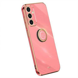 Силиконов гръб със стойка тип пръстен марка XINLI за Samsung Galaxy A36 5G - червен