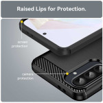 Силиконов гръб Rugged Armor за Samsung Galaxy A37 5G - черен - 0