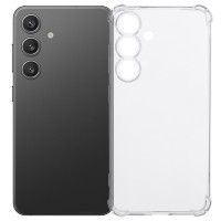 Силиконов гръб с подсилени ръбове за Samsung Galaxy A37 5G - прозрачен