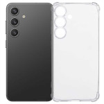 Силиконов гръб с подсилени ръбове за Samsung Galaxy A37 5G - прозрачен - 2