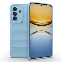 Подсилен силиконов гръб на ленти за Samsung Galaxy A37 5G - светло син