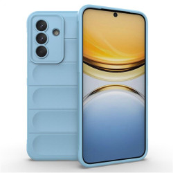Подсилен силиконов гръб на ленти за Samsung Galaxy A37 5G - светло син