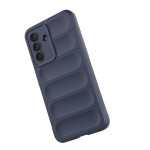 Подсилен силиконов гръб на ленти за Samsung Galaxy A37 5G - тъмно син - 2