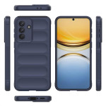 Подсилен силиконов гръб на ленти за Samsung Galaxy A37 5G - тъмно син - 1