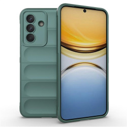 Подсилен силиконов гръб на ленти за Samsung Galaxy A37 5G - зелен