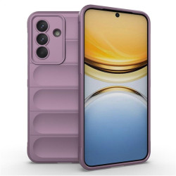 Подсилен силиконов гръб на ленти за Samsung Galaxy A37 5G - лилав
