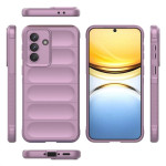 Подсилен силиконов гръб на ленти за Samsung Galaxy A37 5G - лилав - 1