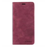 Калъф страничен flip марка BETOPNICE за Samsung Galaxy A56 5G – винено червен